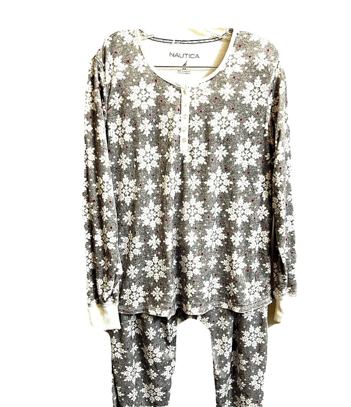 Pijamas y batas Nautica Algodón Blanco para Mujeres