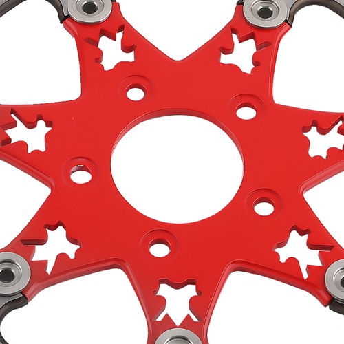 11.8" Floating Front Brake Rotor Disc for Harley-Davidson Touring Softail Red - Picture 7 of 12