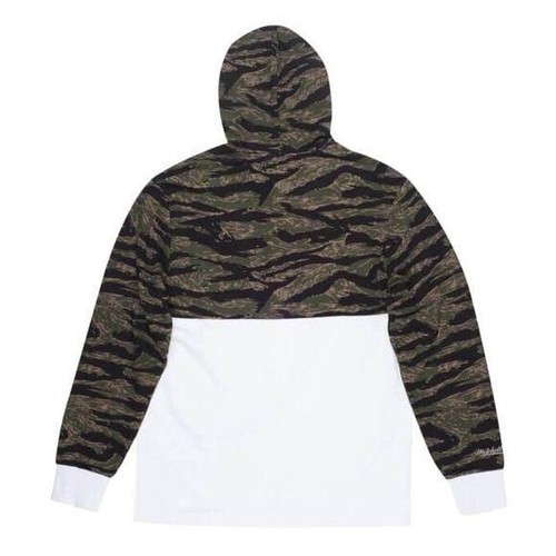 MITCHELL & NESS Chicago Bulls Tiger Camo Hoodie Size L - Picture 12 of 12