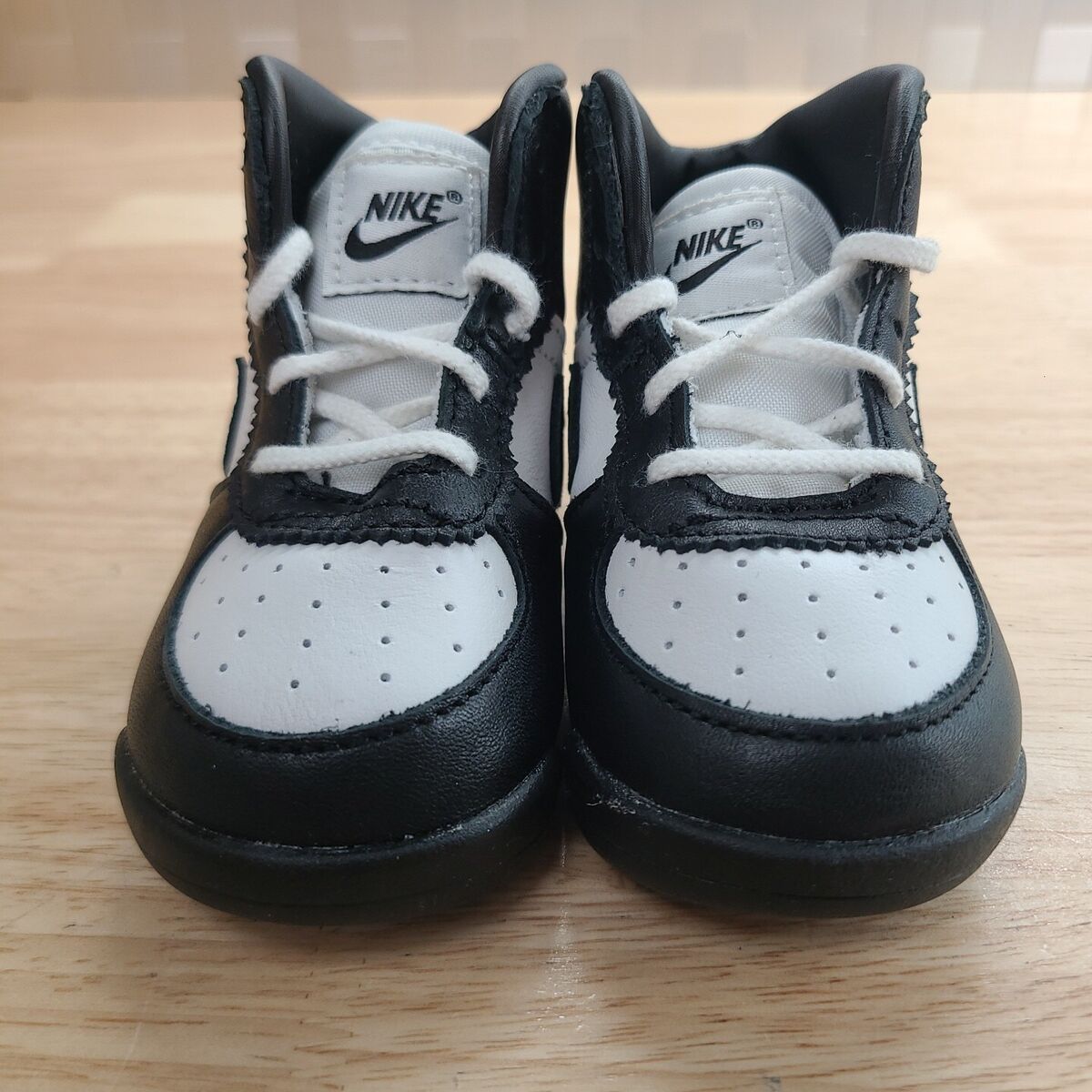 Baby Nike Air Jordan 1 High 1985 '85 TD Black White Panda Baby Nike Air Jordan 1 High 1985 '85 TD Black White Panda