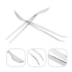 New Listing 2 Pcs Stainless Steel Bonsai Tweezers Potted Plant Garden Tongs Crafting Tools