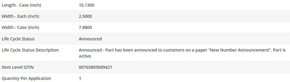 Filtro de aceite tipo OEM WIX para Chrysler Daytona 1991-1993 V6-3,0 L Foto 4 de 4