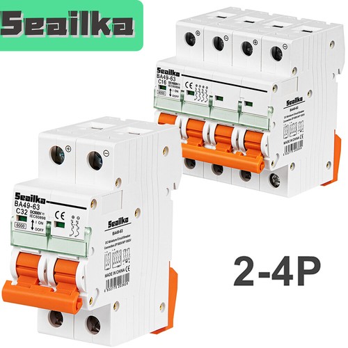 DEWIN Photovoltaik Leistungsschalter 20A DC 1000V – Leitungsschutzschalter Für Solaranlagen, DIN-Schienenmontage