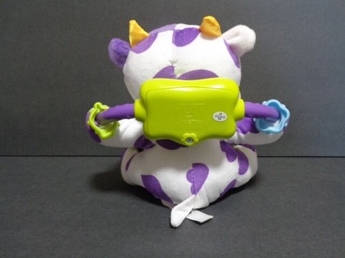 VTech Baby Lil' Critters Moosical Beads Music Toy Soft Plush Cow Crib Toy - Picture 2 of 3