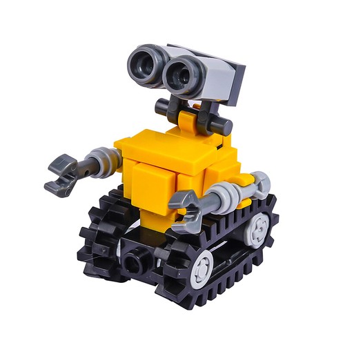 33 PCS MOC WALL-E Robots Building Toys Movies Little Robots Bricks Kid Gifts - Bild 1 von 2