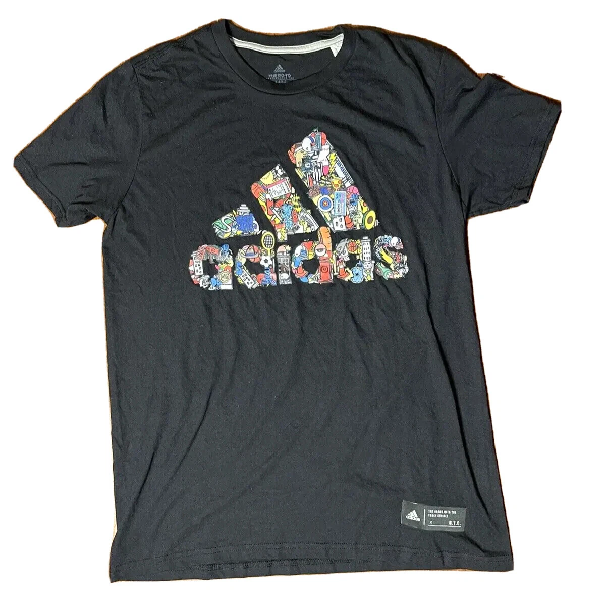 Adidas top shirt cartoon