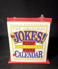Vintage UNUSED 1994 The Original 365 Jokes! Puns and Riddles Calendar 