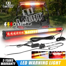 Colight 30"inch Rear Chase LED Light Bar w/Brake Running Offroad UTV Polaris RZR