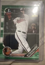 2019 Bowman Draft - Kyle Stowers #BD-76 Green /99 (RC)