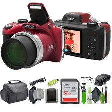 Minolta Pro Shot MN53Z 16 MP HD Digital Camera with 53x Zoom, 1080p HD Video