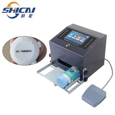 Desktop inkjet printer production date QR code batch number coding machine