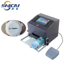 Desktop inkjet printer production date QR code batch number coding machine