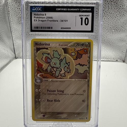 Nidorina δ graded CGC 10 for sale on eBay