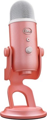 Logitech G Blue Yeti USB-Gaming-Mikrofon in Premiumqualität für Streaming, Rosa
