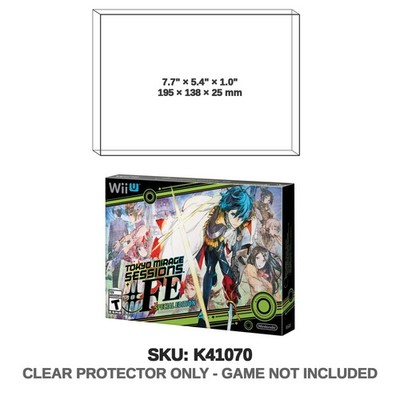 Protector For Atlus Tokyo Mirage Sessions #FE Wii U Special Edition