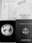 2000-P Proof American Silver Eagle Dollar 1 oz. + U.S. Mint Box/COA Uncirculated