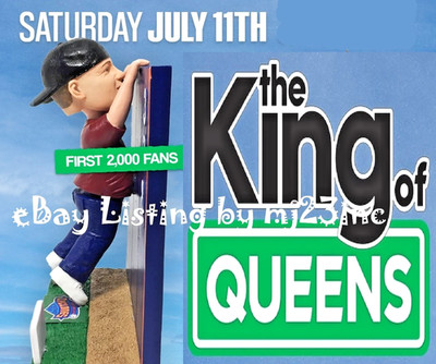 2026 KING OF QUEENS BOBBLEHEAD KEVIN JAMES NEW YORK METS BROOKLYN CYCLONES SGA
