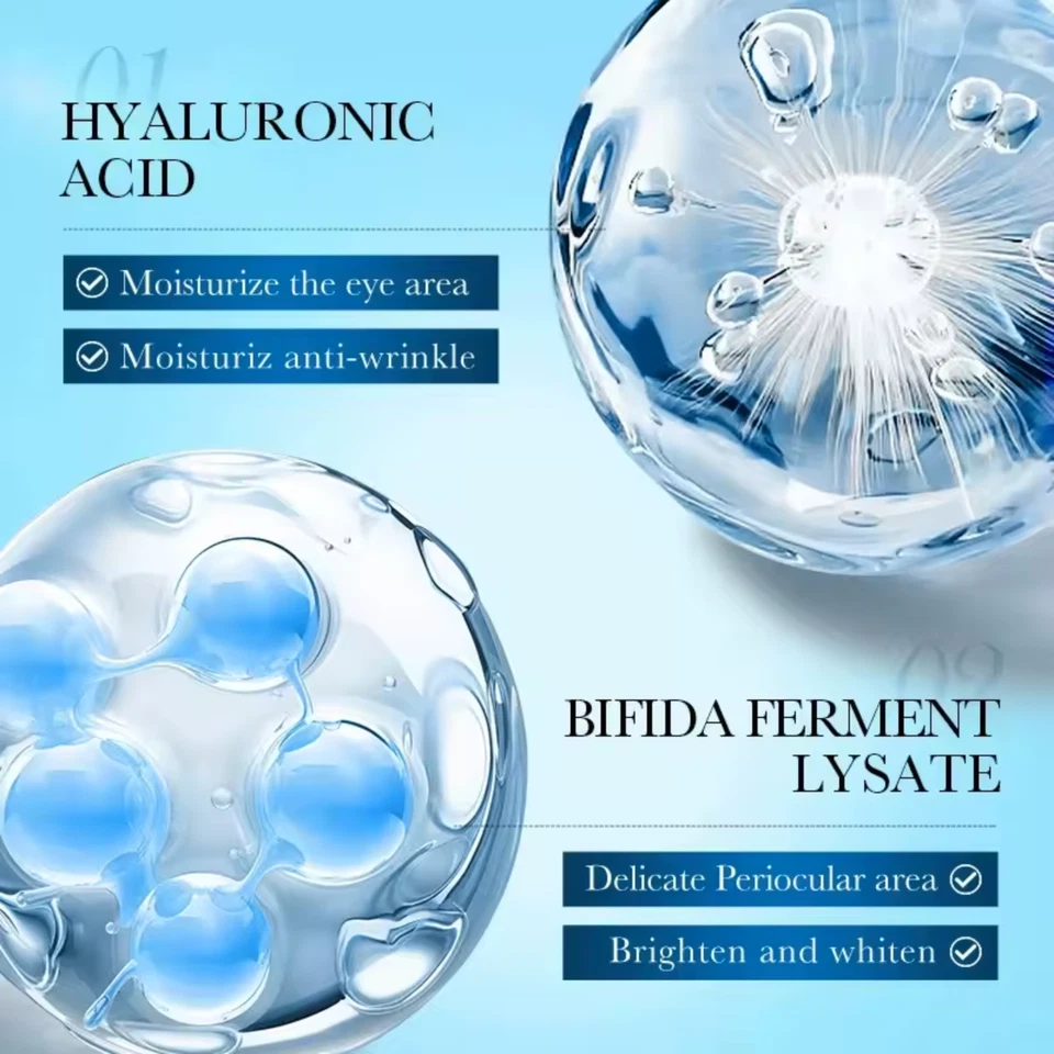 60 PCS UNDER EYE PADS COLLAGEN MASK MOISTURISING HYDRATING ANTI AGING WRINKLES - Image 3 of 4