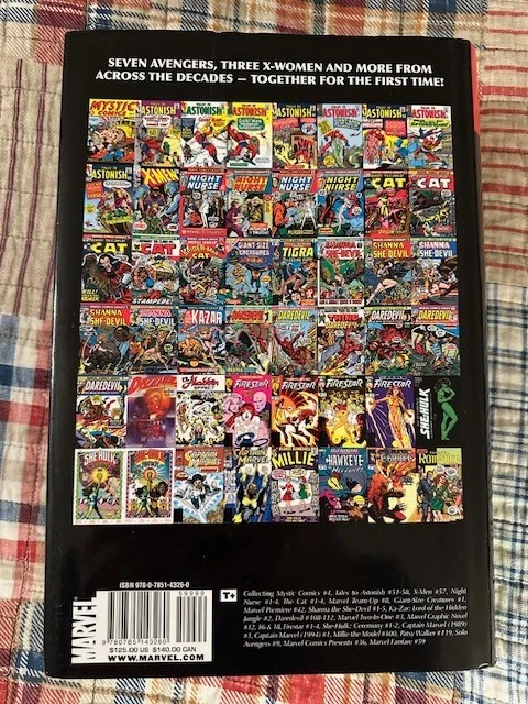 Mujeres de Marvel: Celebrando siete décadas ómnibus (Marvel Comics HC) Foto 3 de 4