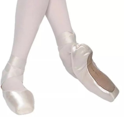 RP Russian Pointe (Pink)Sapfir U-Vamp Drawstring Pointe Shoes 43w2v2FM Ballet - Picture 3 of 6