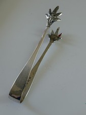 Nice Vintage 1936? Silver Sugar Claws Nips Tongs Fully Hallmarked