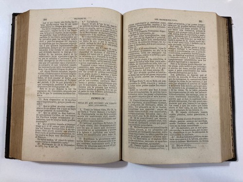Purontuario de la Teologia Moral Por D.N.N. 1872 Madrid Signed? Spanish Book - Picture 5 of 8