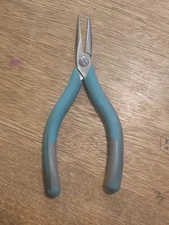 Weller Erem 2411PD Swiss Needle Nose Pliers  Lapidary Jewelry Tool USED