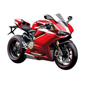 Motorbike Motorcycle Cafe Racer Bike Self Adhesive Vinyl Sticker