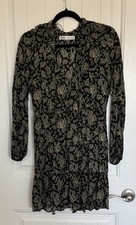 zara boho paisley dress