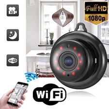 WiFi Outdoor Camera HD 1080P Smart Home Security Cam wNight Vision & Motion