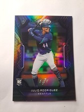 2022 Panini Chronicles True 1 Of 1 RC Certified Julio Rodriguez Mirror Black /1