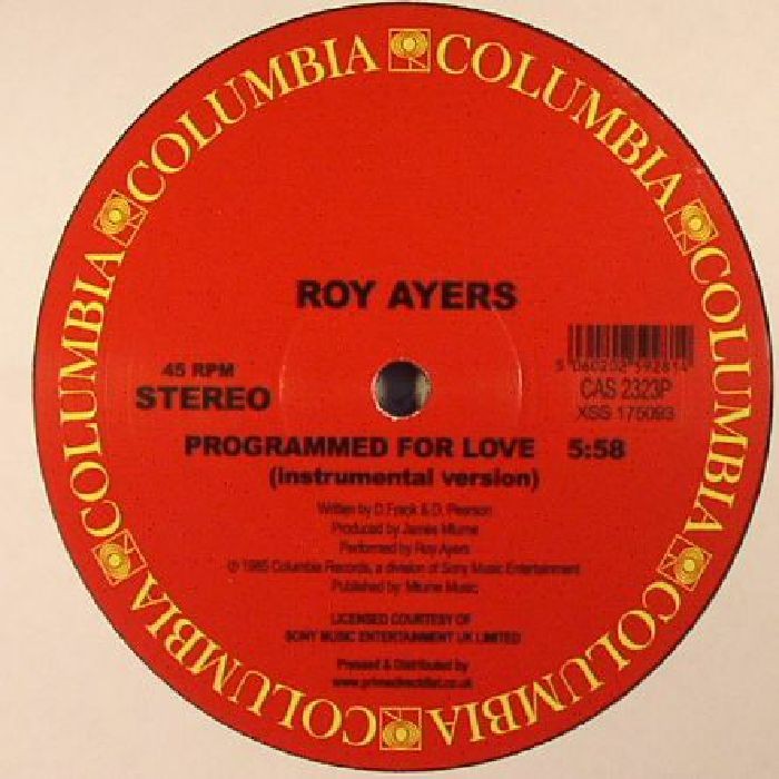 AYERS, Roy - Programmed For Love - Vinyl (12"")