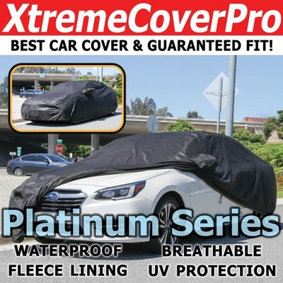 WATERPROOF CAR COVER W/MIRRORPOCKET BLACK for 2024 SUBARU LEGACY