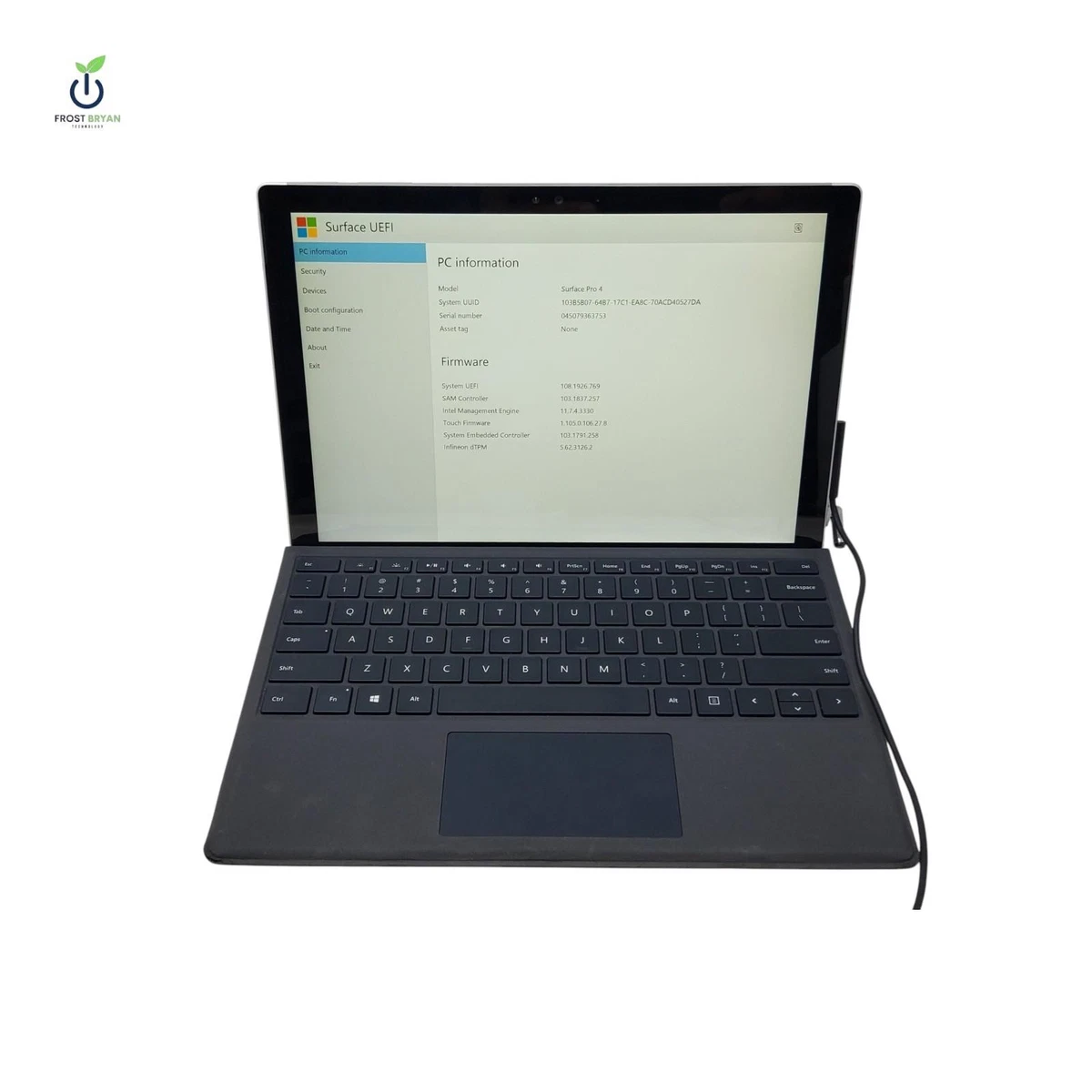 Microsoft Surface Pro Intel Core i5 6th Gen. PC Laptops & Netbooks