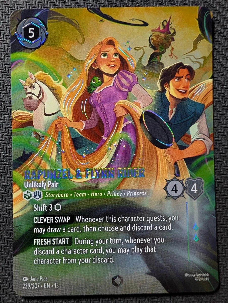 Rapunzel & Flynn Rider-Unlikely Pair 239/204 Attack of the Vine