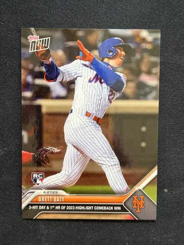 2023 Topps Now 195 Brett Baty