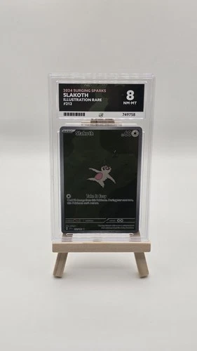 Pokemon TCG Slakoth 212/191 Illustration Rare ACE 8 Graded