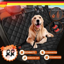Hundedecke Rückbank Auto Autoschondecke Rücksitzschutz Hunde Schutzdecke Groß DE
