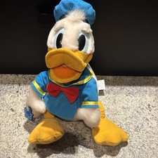 Disney Donald Duck Plush Applause Vintage 1990s Stuffed Animal w/ Tags 10  EUC