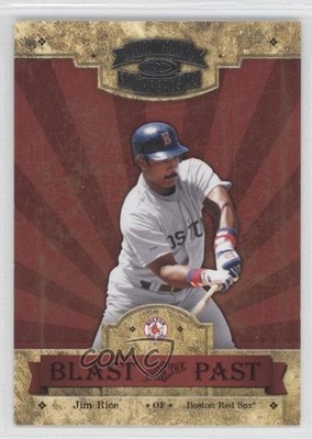 2004 Donruss Throwback Threads Blast from the Past 246/1500 Jim Rice HOF 02v3