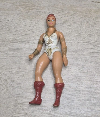 VINTAGE He Man MOTU TEELA Action Figure Masters of the Universe Mattel 1980s Toy