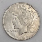 1922 United States USA $1 PEACE DOLLAR Vintage SILVER Coin NO RESERVE AUCTION