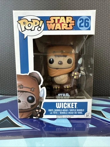 Funko Pop! - Star Wars Wicket - #26 NIB B4