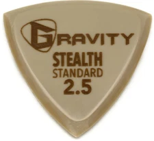 Gravity Picks Gold Stealth - Standard Size, 2.5mm (2-pack) Bundle