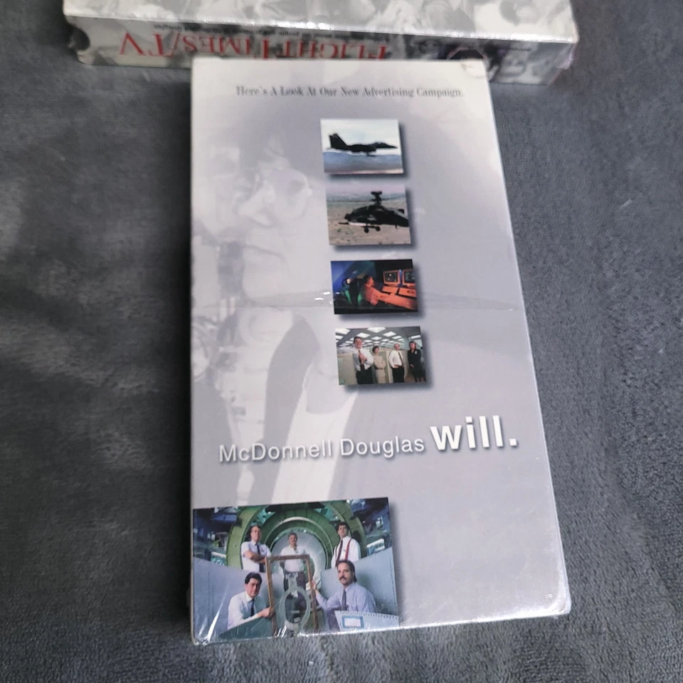 Flight Times TV McDonnell Douglas VHS Magazine No. 5 + WILL New Sealed - Image 4 of 4