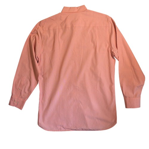 Camisa Southern Tide Para Hombres Calce Clásico Mediana Abotonada Salmón Cuadros - Imagen 3 de 9