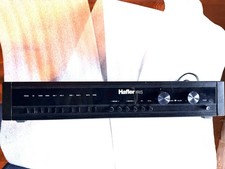 Hafler IRIS 2-Channel Analog Preamplifier Black Phono CD Tuner Video AUX Inputs