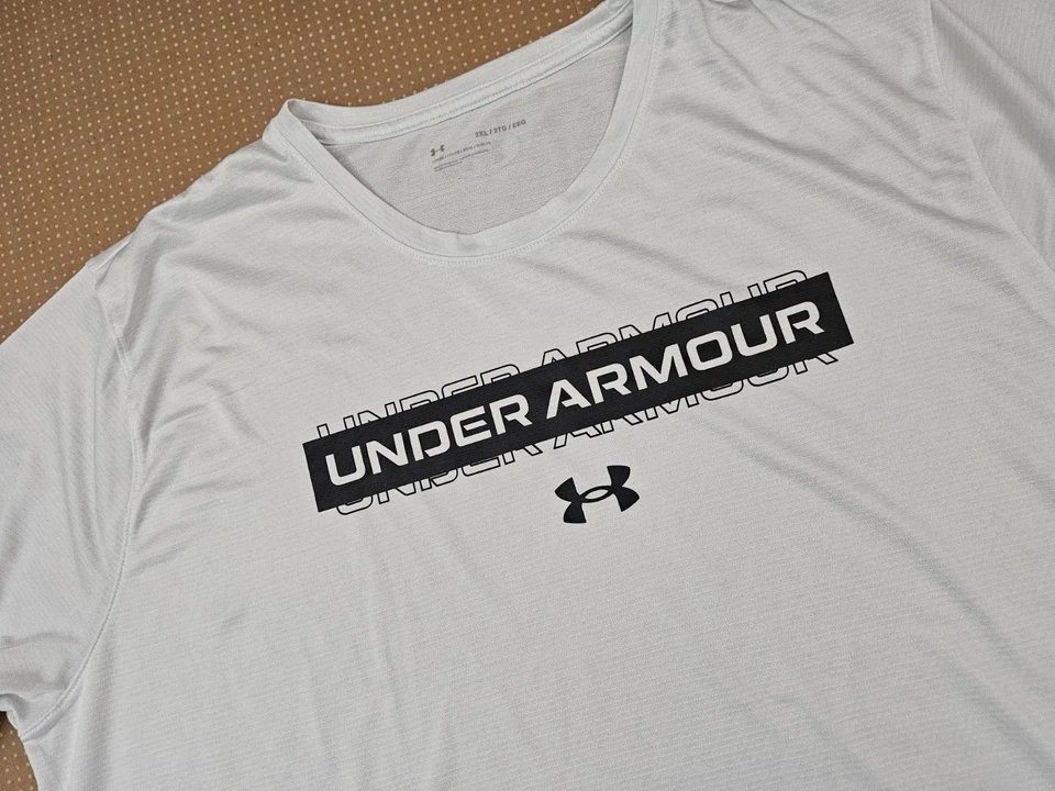 Lote de 5 camisas masculinas Under Armour tamanho 2XL - Imagem 3 de 4