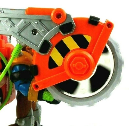 2001 Fisher Price Rescue Heroes #78370 6-inch Action Figure with Spinning Saw - Picture 5 of 12