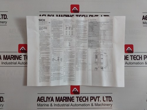 Sick I10-M0253 Safety Locking Device - Picture 13 of 13